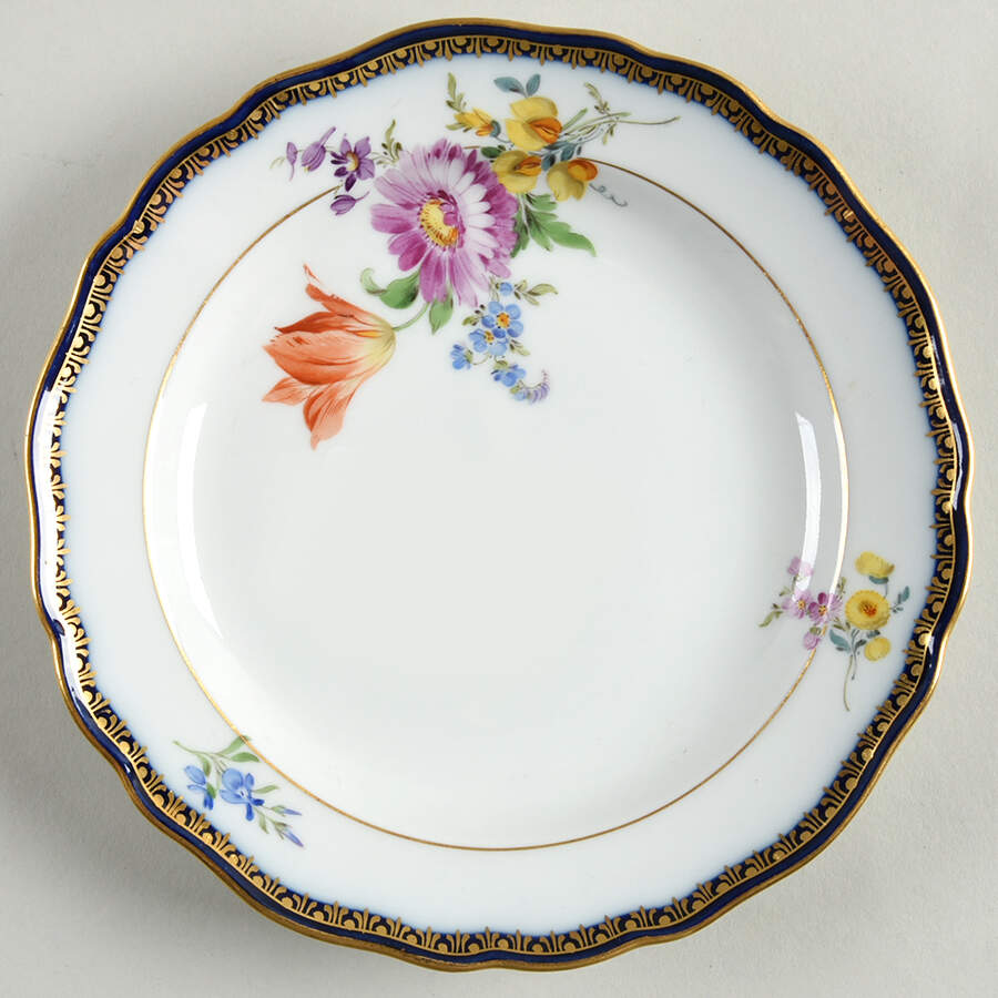 111120 Dessert/Pie Plate by Meissen (Germany)-1