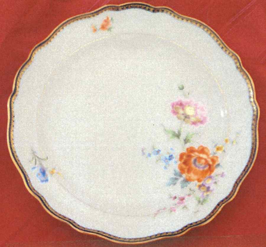 111120 12" Round Vegetable Bowl by Meissen (Germany)-1