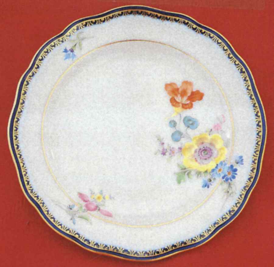 111120 Bread & Butter Plate by Meissen (Germany)-1