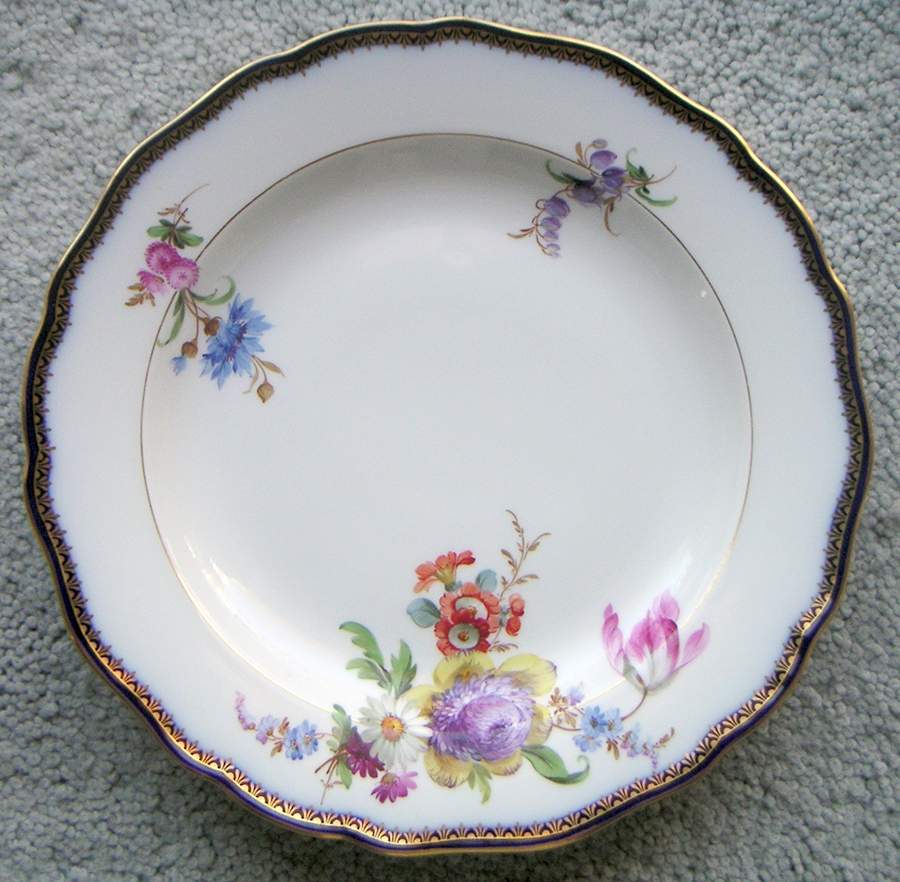 111120 Dinner Plate by Meissen (Germany)-1