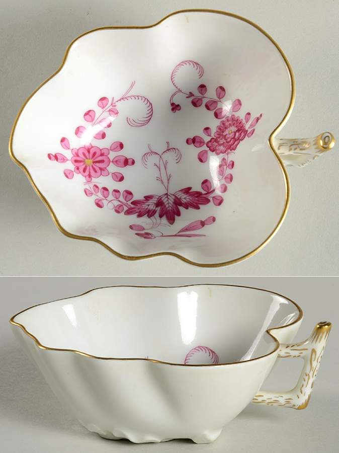 309410 4" Leaf Dish by Meissen (Germany)-1