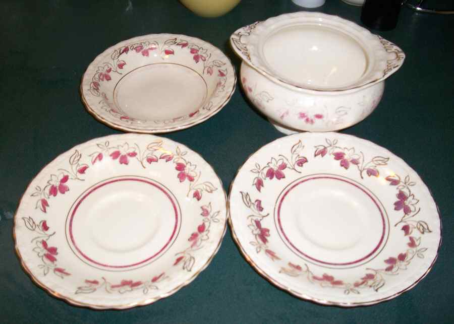 Senorita Saucer by Myott Staffordshire-1