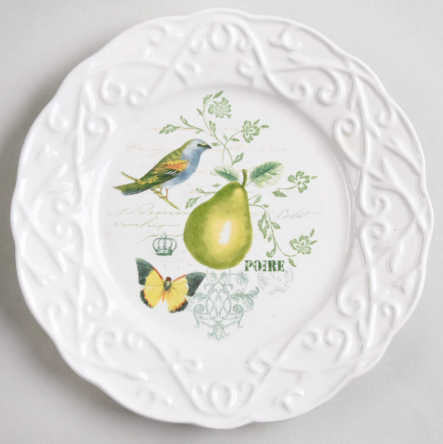 Antique Countryside Appetizer Plate by Mikasa-1