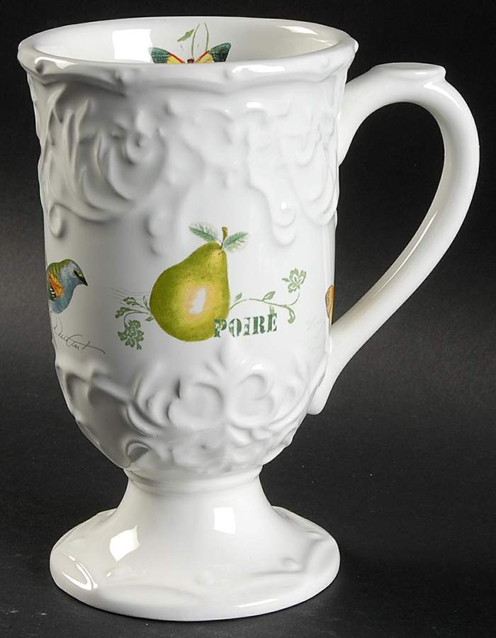 Antique Countryside Footed Mug by Mikasa-1