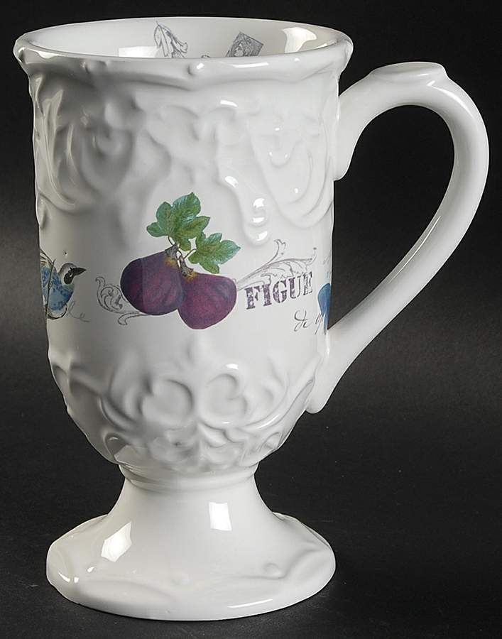 Antique Countryside Footed Mug by Mikasa-1