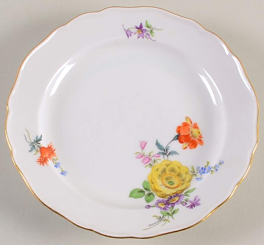 MSS202 Salad Plate by Meissen (Germany)-1