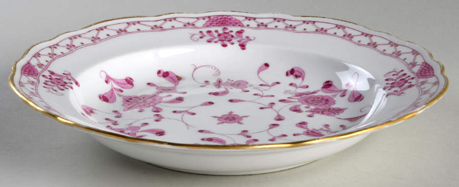 343410 Large Rim Soup Bowl by Meissen (Germany)-1
