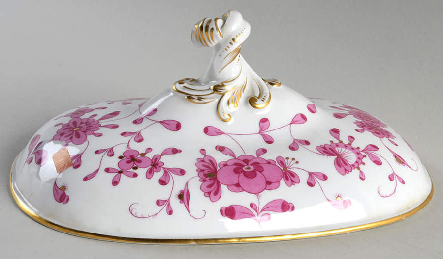 343410 Lid for Rectangular Vegetable by Meissen (Germany)-1