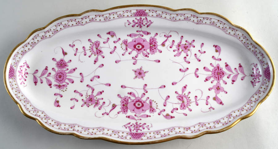 343410 20" Fish Platter by Meissen (Germany)-1