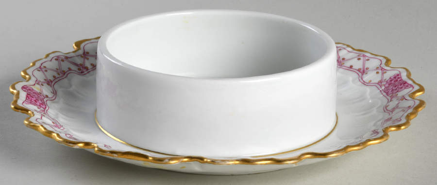343410 Round Butter No Lid by Meissen (Germany)-1