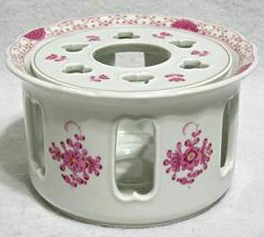 343410 2 Piece Warmer Stand by Meissen (Germany)-1