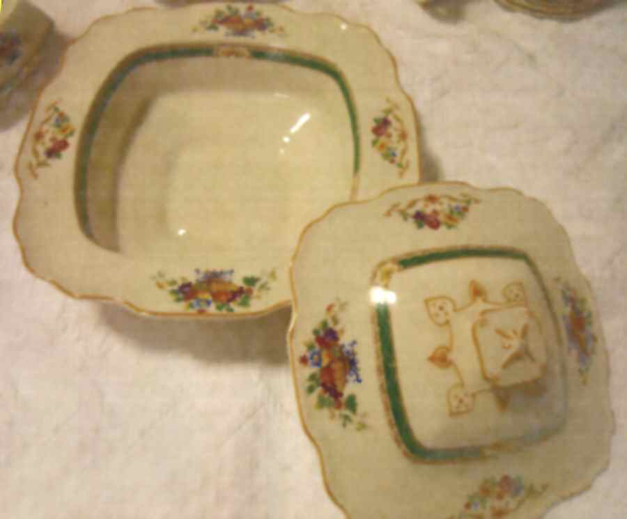 MYO162 Round Covered Vegetable by Myott Staffordshire-1