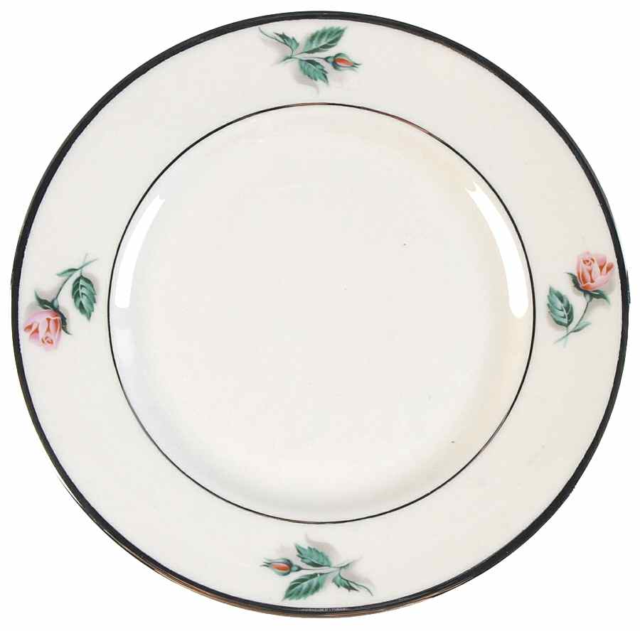 Rosebud Bread & Butter Plate by Magna-1