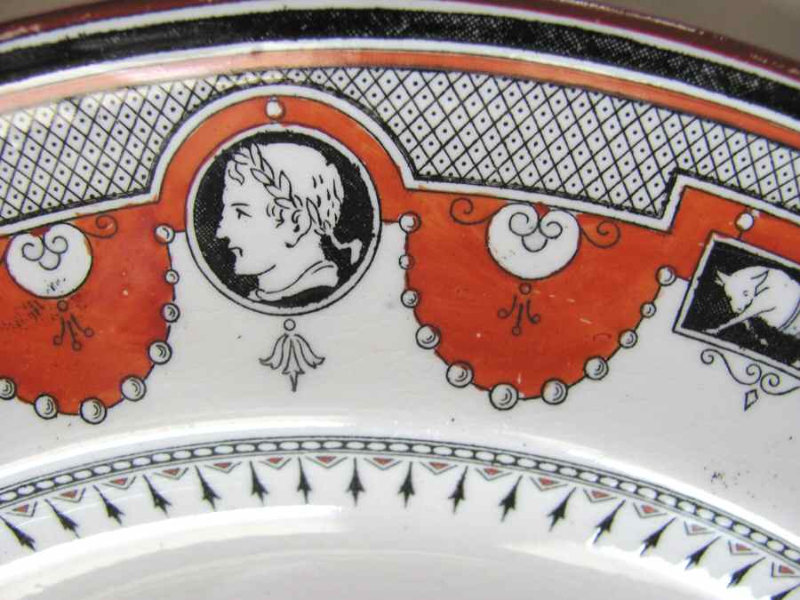 Coins Dinner Plate by Minton-1