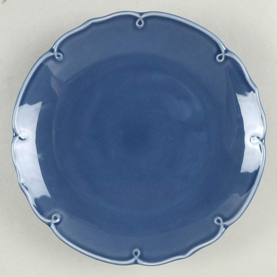 Victoria Denim Salad Plate by Matceramica-1