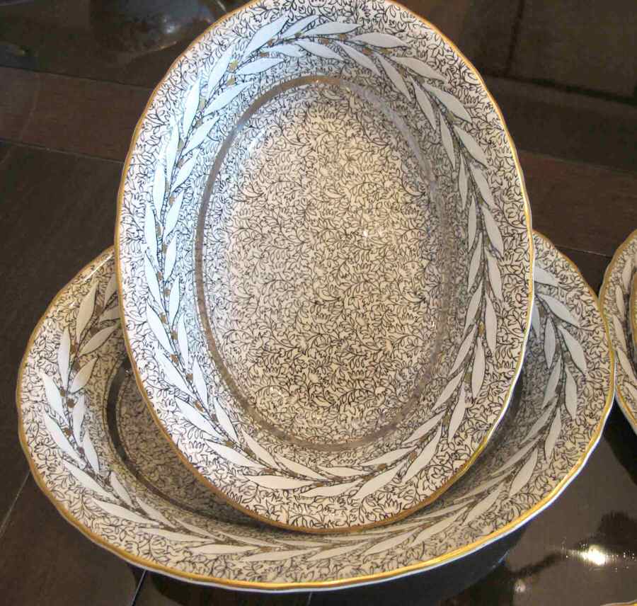 MAS73 10" Oval Vegetable Bowl by Mason's-1