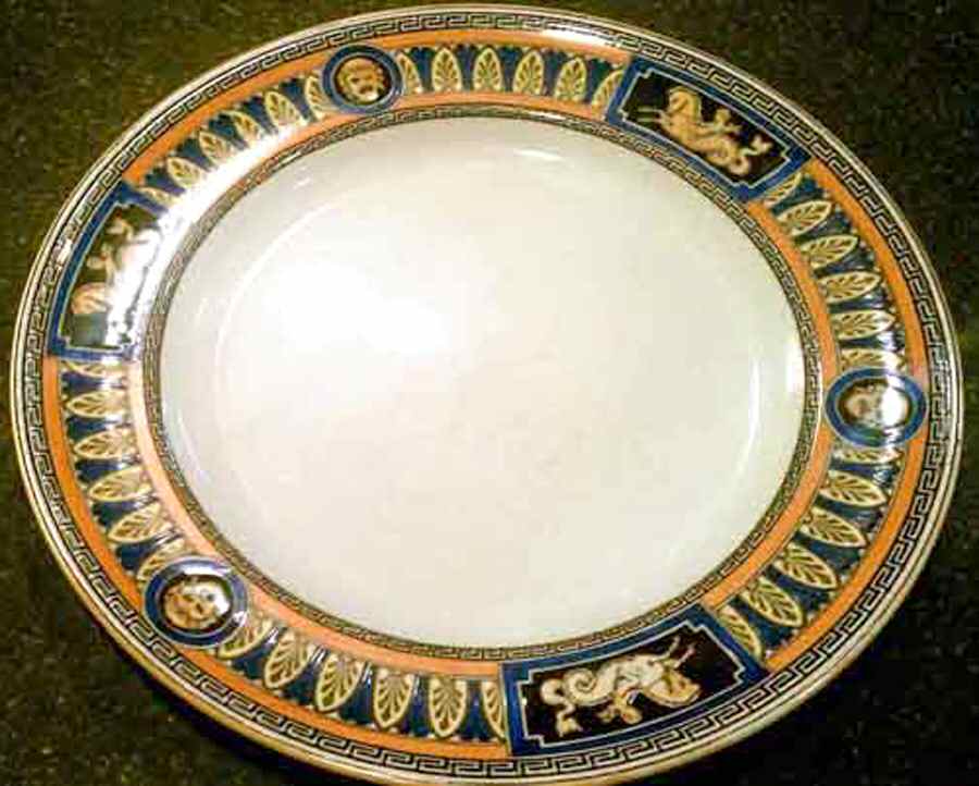 Antique Dinner Plate by Minton-1