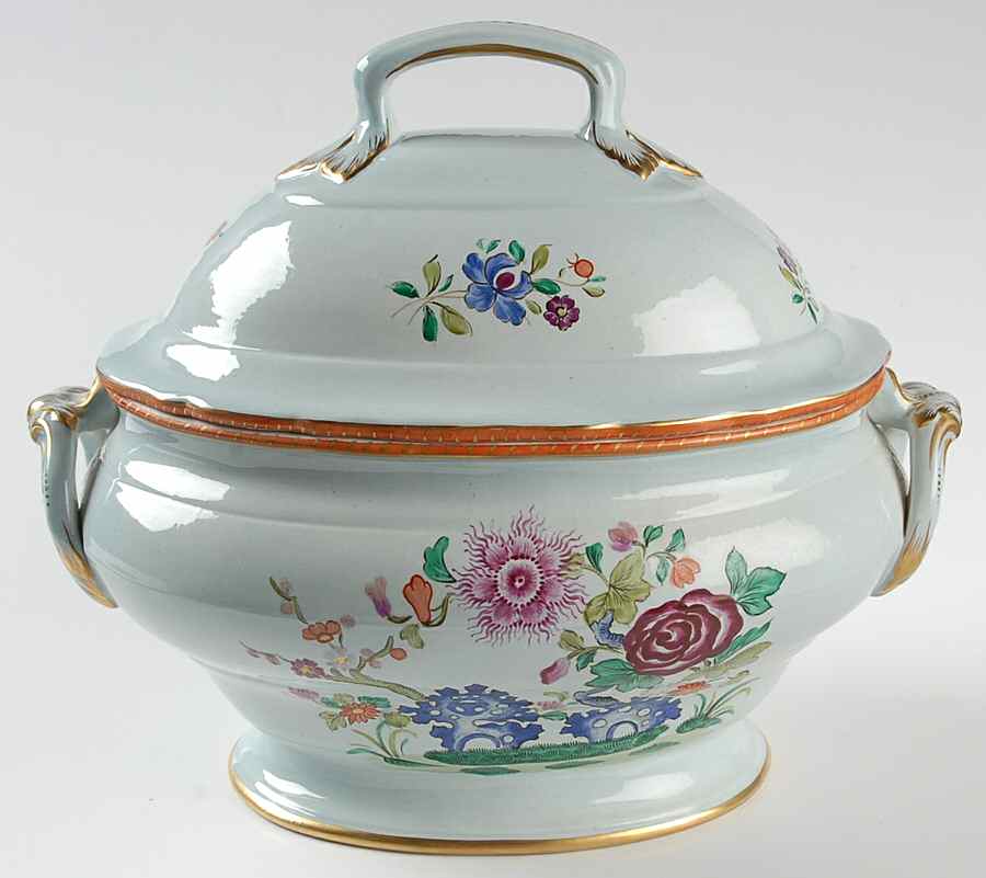 MOT60 Oval Tureen & Lid by Mottahedeh-1