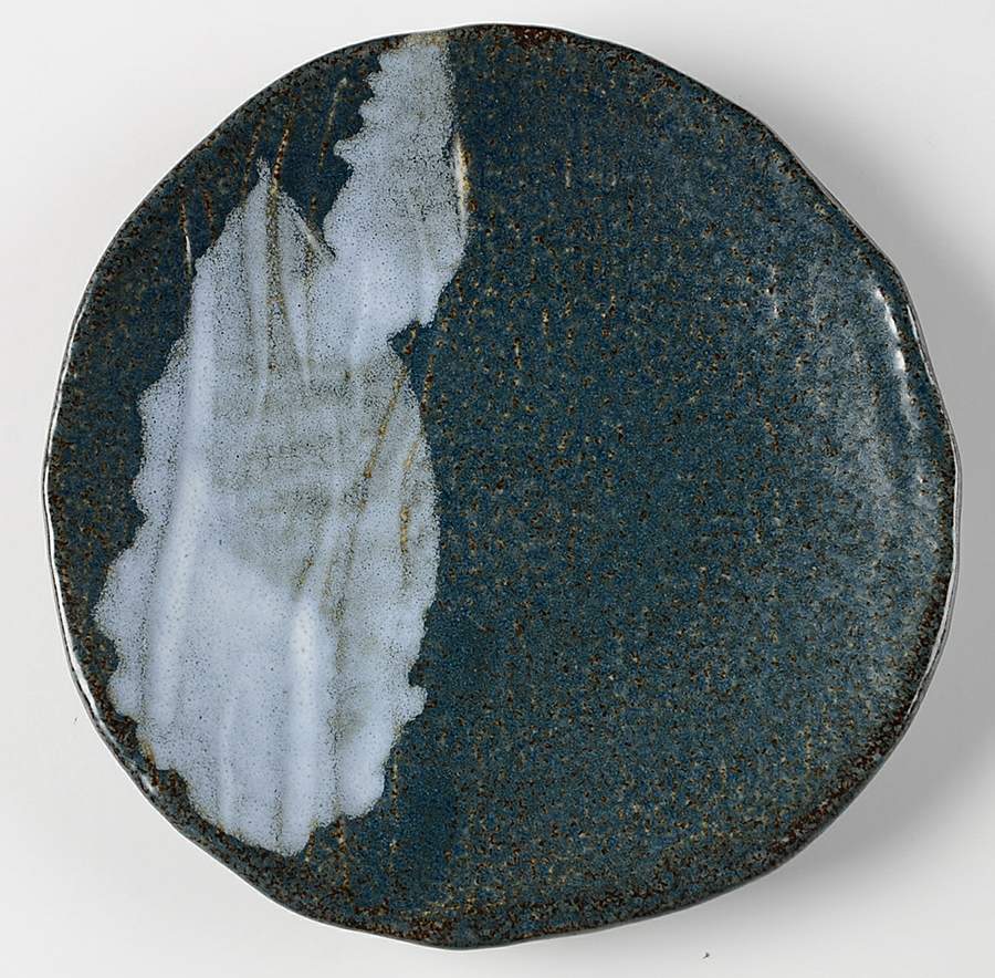 Wabisabi Blue Salad Plate by Muirfield-1