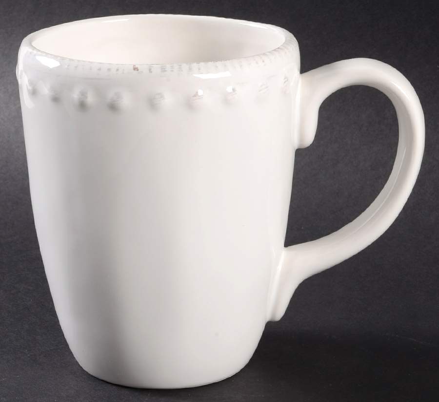 Blanc Brigette Mug by Maison Versailles-1