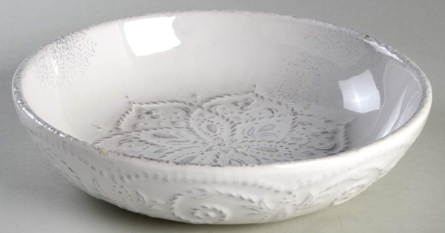 Blanc Individual Dinner Bowl by Maison Versailles-1