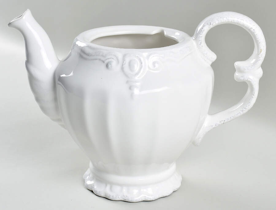 Blanc Teapot No Lid by Maison Versailles-1