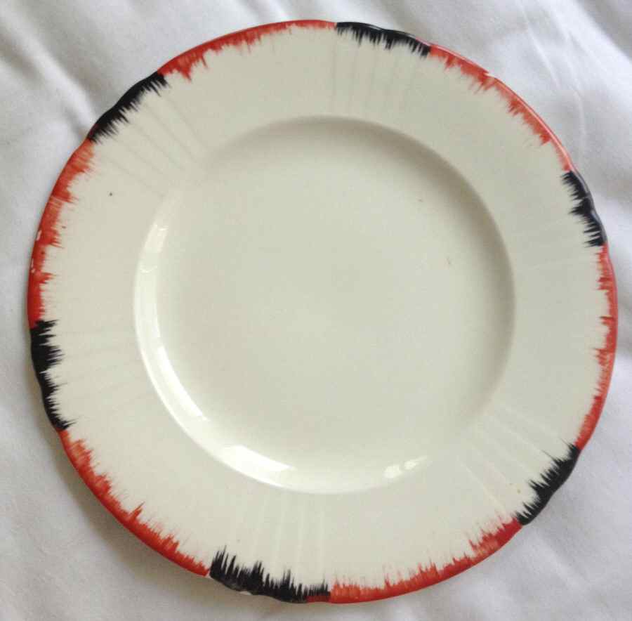 9498A (No Verge Line) Dinner Plate by Myott Staffordshire-1
