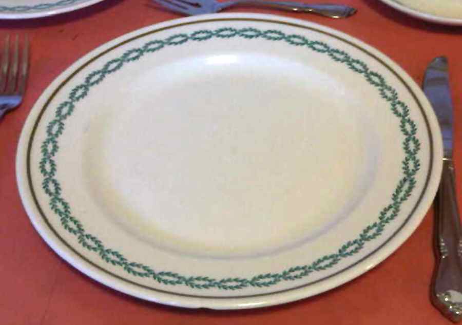 362 Dinner Plate by Mayer (American)-1