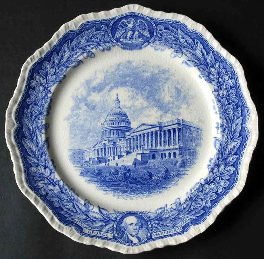 George Washington Dinner Plate by Mason's-1