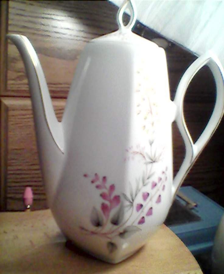 April Coffee Pot & Lid by Mitterteich-1