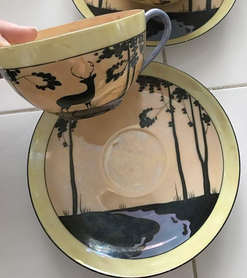 MEI1190 Flat Cup & Saucer Set by Meito-1