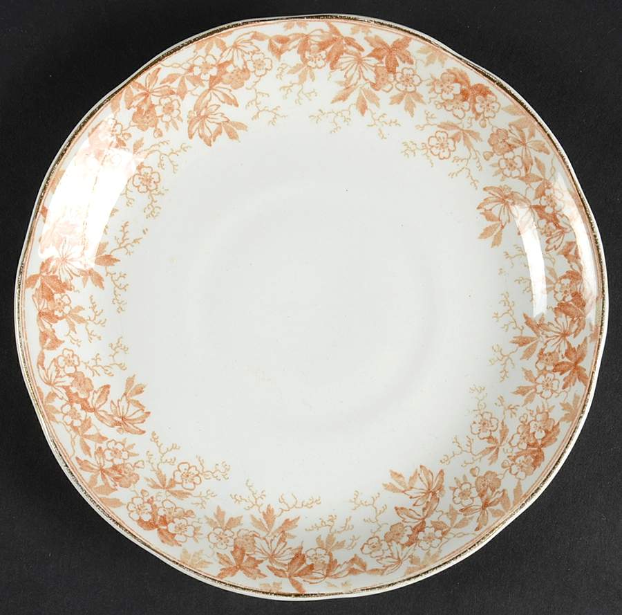 Lynn Brown Saucer by Alfred Meakin-1