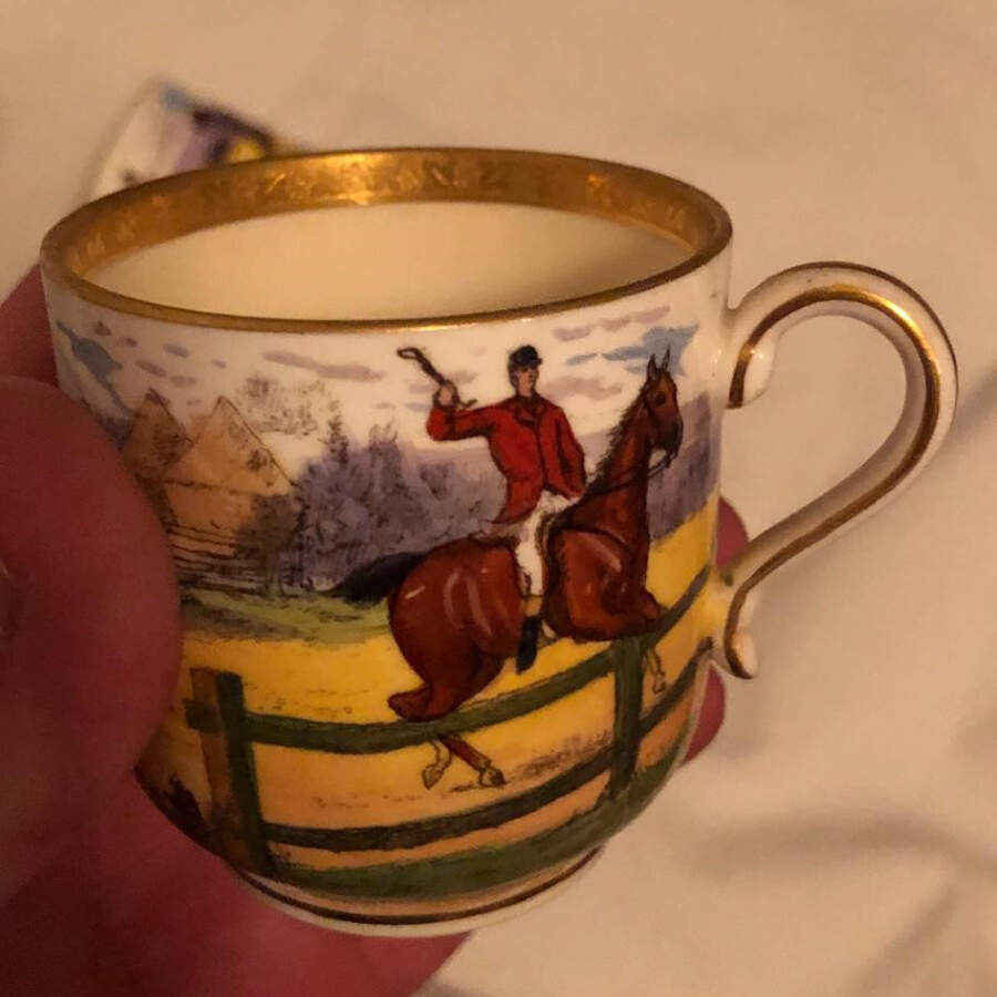 K210 Flat Demitasse Cup & Saucer Set by Minton-1