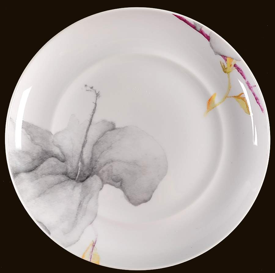 Aliza Gris Salad Plate by Mikasa-1