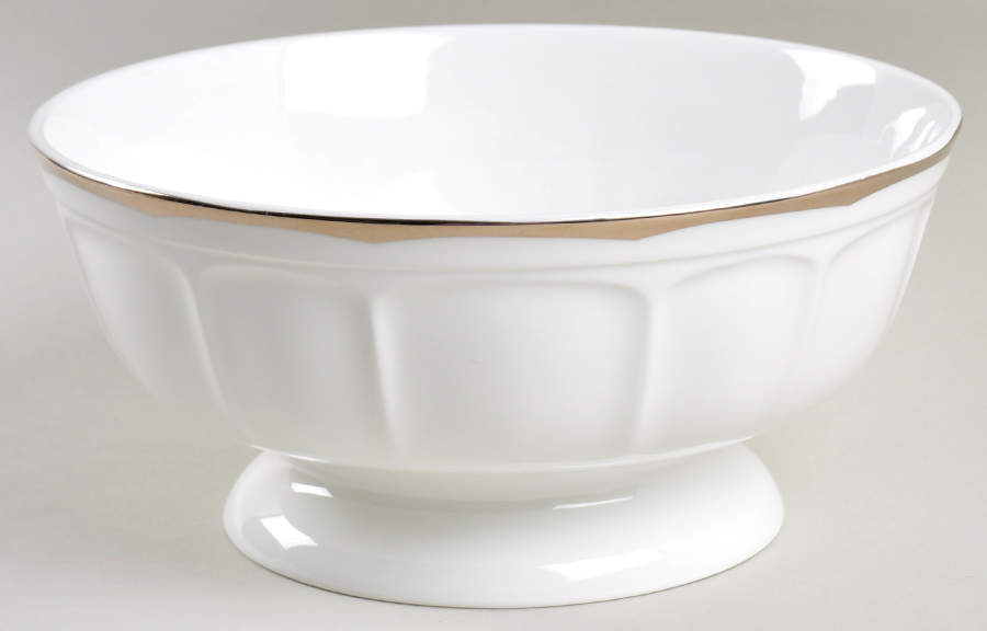 Adelaide Platinum 8" Round Vegetable Bowl by Mikasa-1