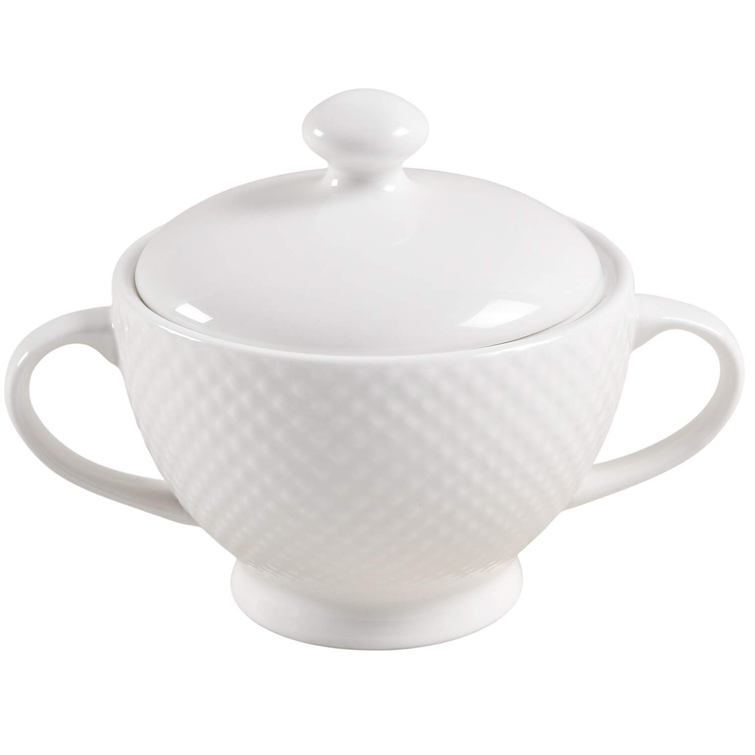 Stanton Sugar Bowl & Lid by Mikasa-1