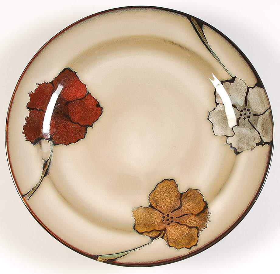 Poppies Dinner Plate by Mikasa-1
