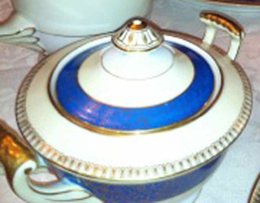 MCJ7 Sugar Bowl & Lid by Mascot (Japan)-1