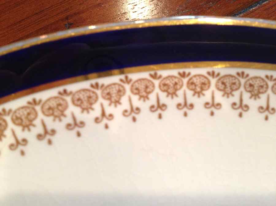 MEA381 Dinner Plate by Alfred Meakin-1