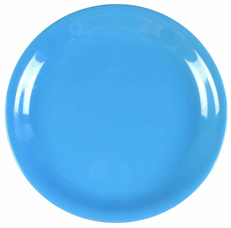 Stackables Light Blue Dinner Plate by Mainstays-1