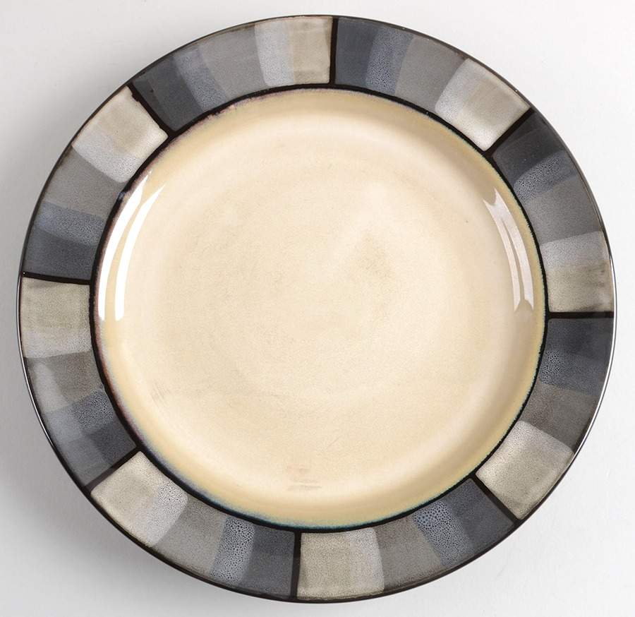 Horizon Grey Dinner Plate by Mikasa-1