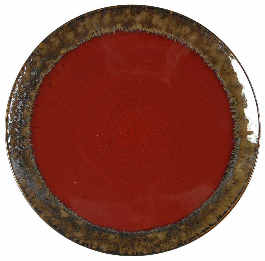 Calder Red Salad Plate by Mikasa-1