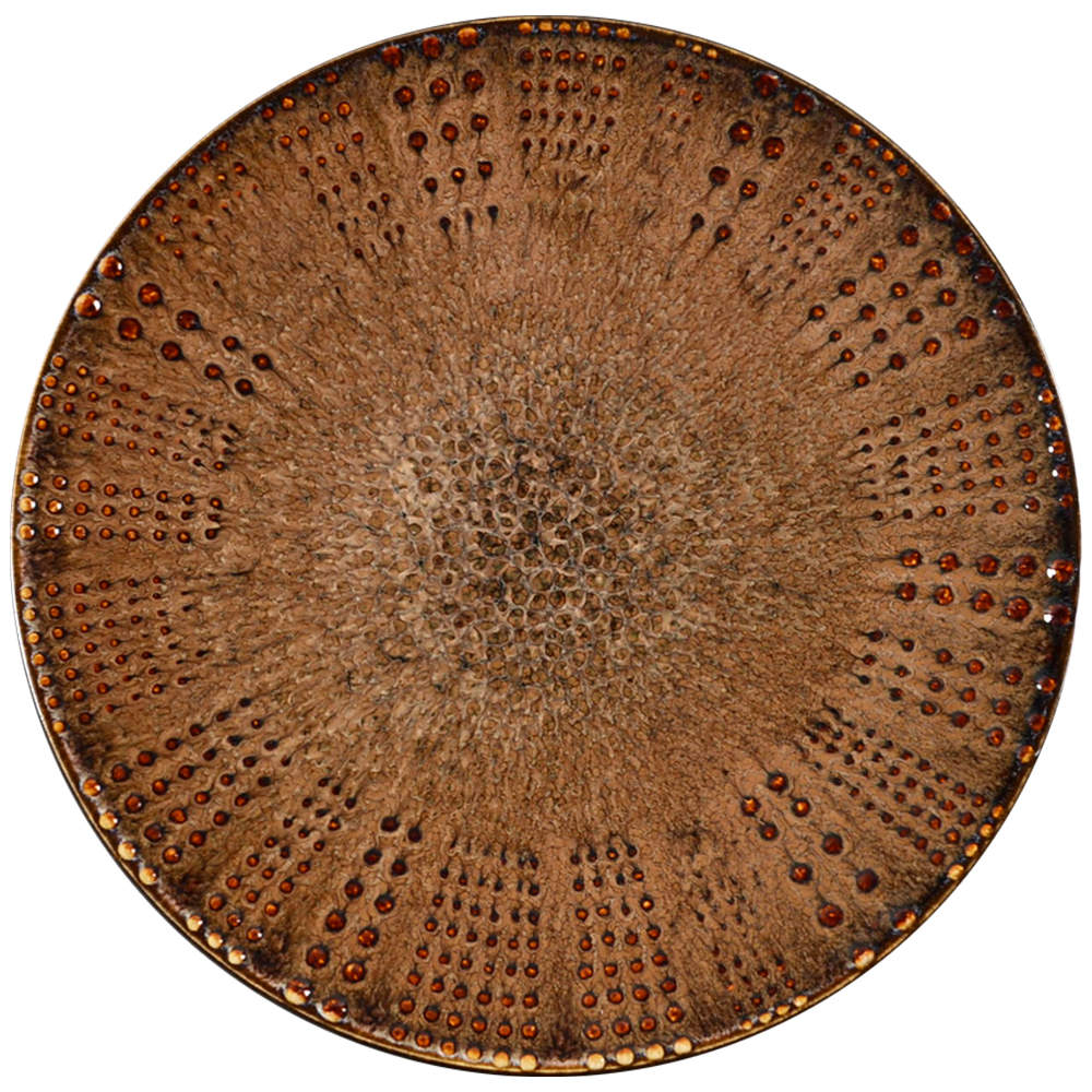 Linden (Daymon Mocha) Salad Plate by Mikasa-1