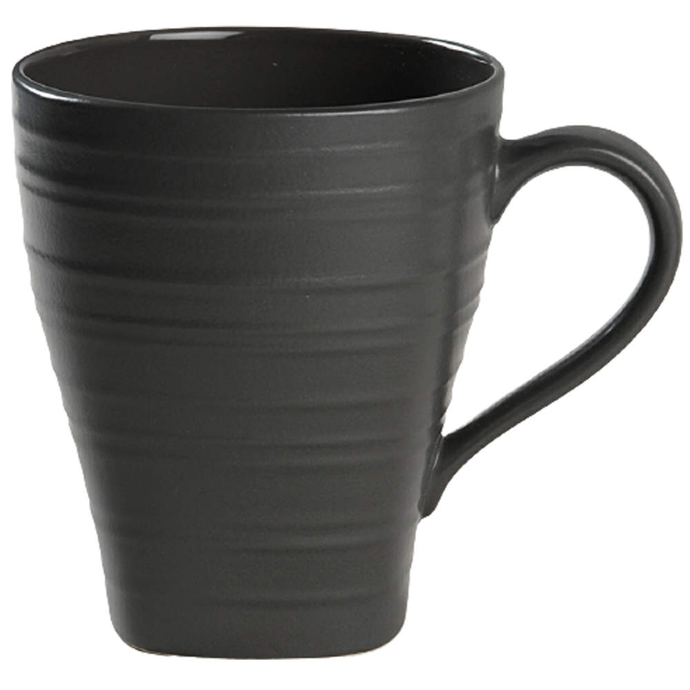 Swirl Square Graphite Mug by Mikasa-1