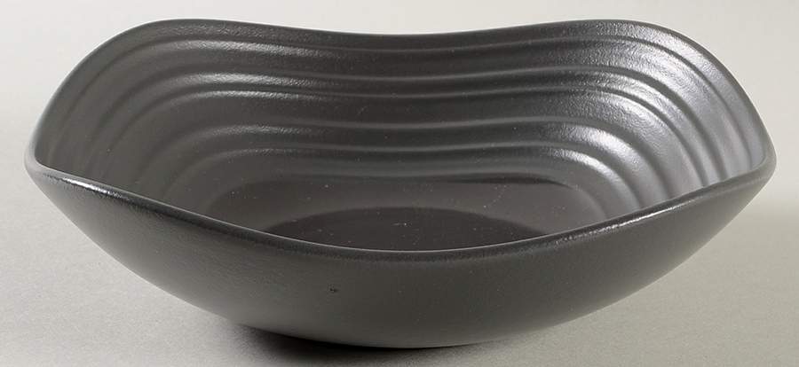 Swirl Square Graphite Fruit/Dessert (Sauce) Bowl by Mikasa-1