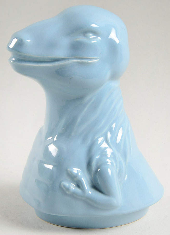 Year of the Dinosaur Lid for Cookie Jar by Metlox - Poppytrail - Vernon-1