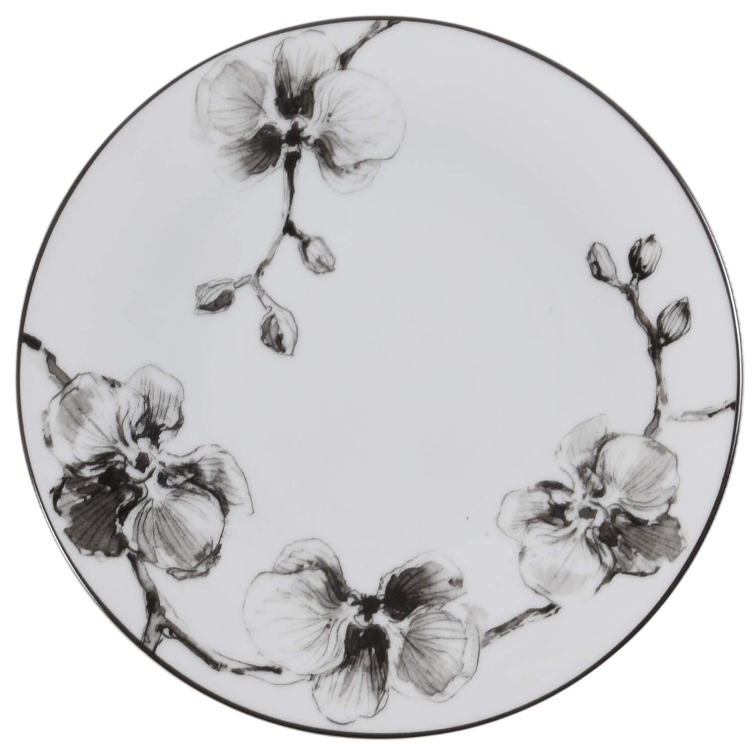 Black Orchid Tidbit Plate by Michael Aram-1