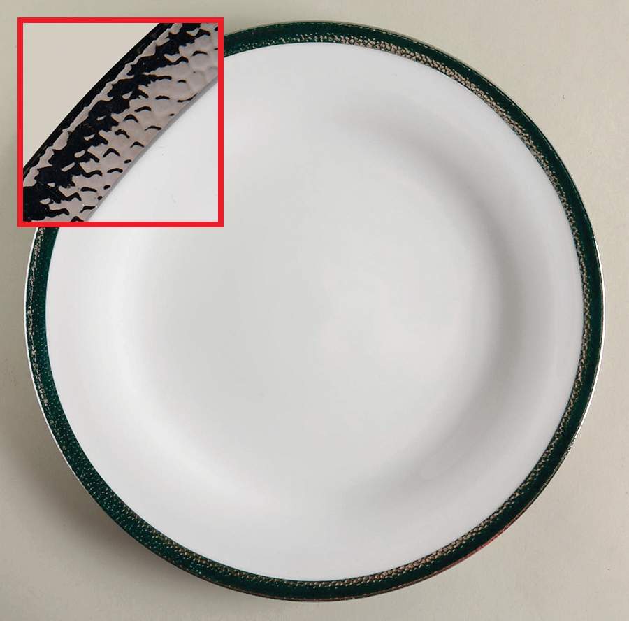 Silversmith Dinner Plate by Michael Aram-1