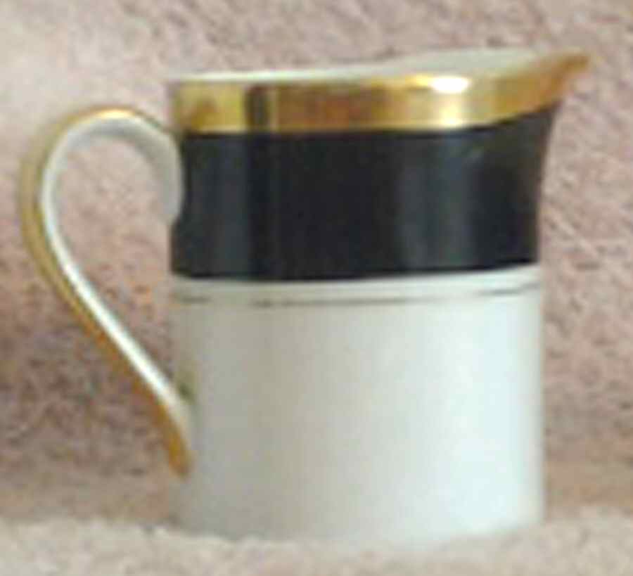 920 Black Creamer by Mikasa-1