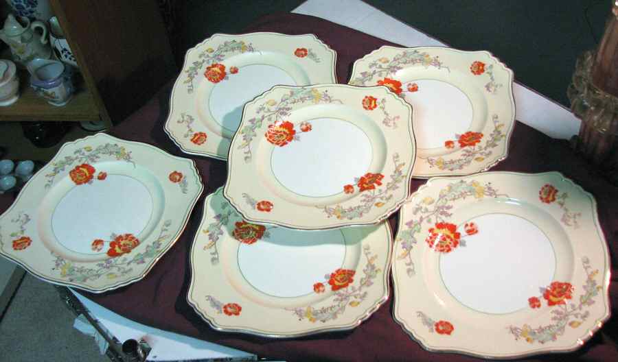 Anniversary Dinner Plate by J & G Meakin-1